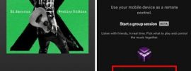 How to start group session on Spotify