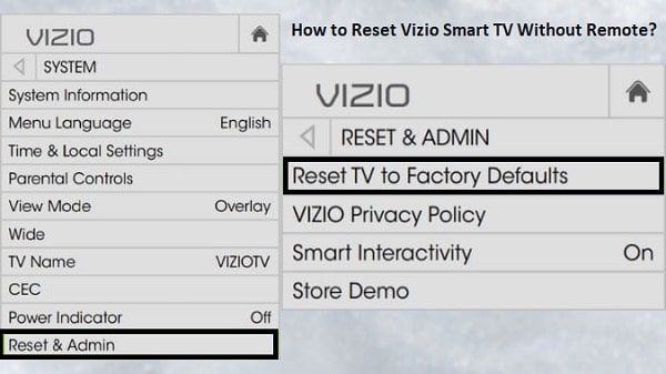 my vizio tv won't turn on