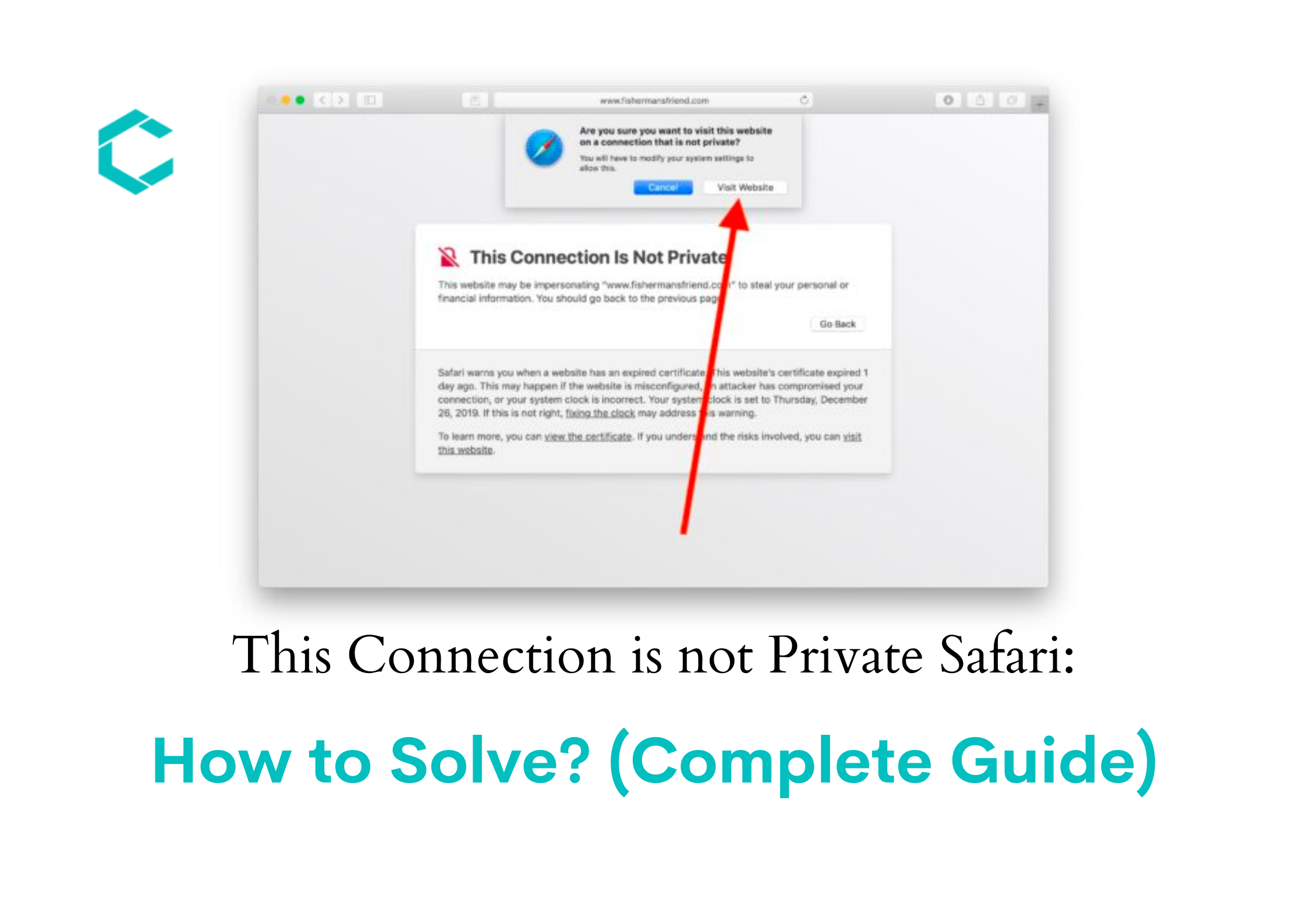 This Connection is not Private Safari